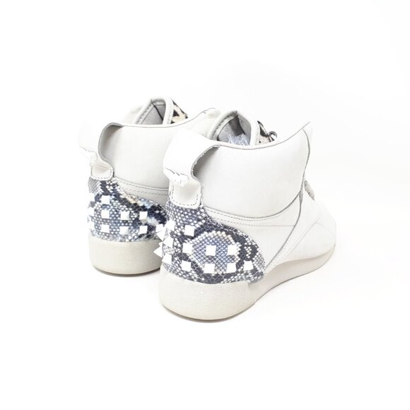 Reebok Wonder Woman Freestyle Hi Cheetah Shoe Sneaker FW4658 Grey Womens Size 7 - Picture 5 of 12